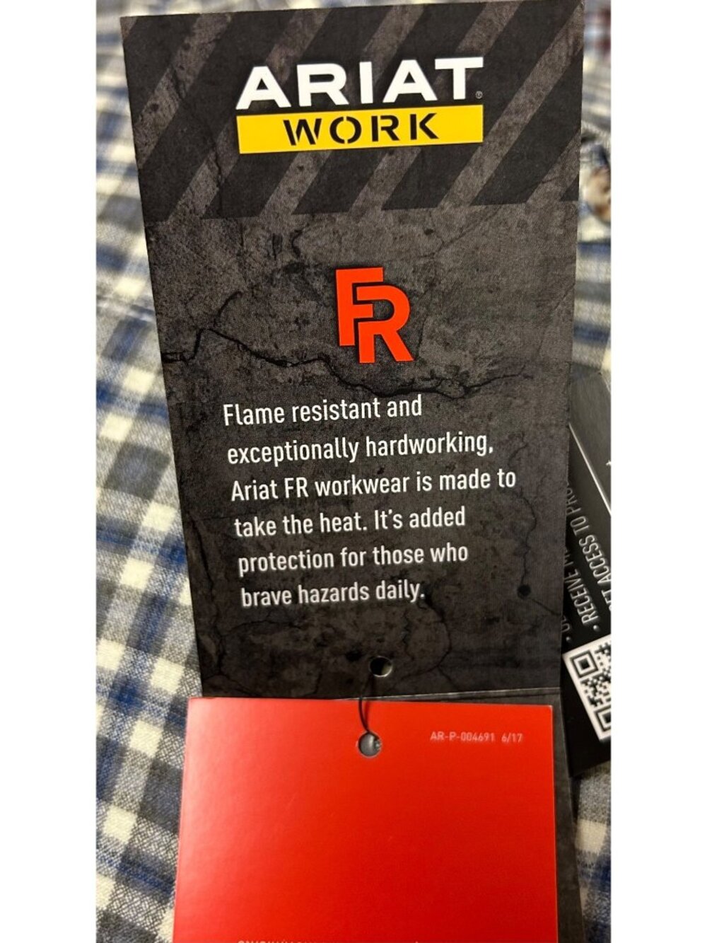 NEW Ariat Men's FR 3XL Featherlight Work Shirt Flame Resistant CAT 2 NFPA 2112 - Picture 12 of 16